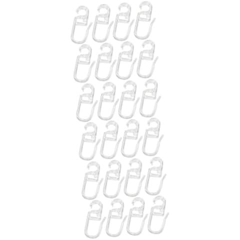 JYTDBCS Transparent Curtain Hooks, Pack of 150 Cover