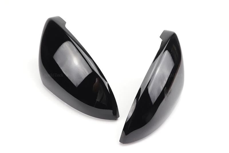 Coque rétroviseur cassée Golf 7 solution clipsable noir brillant - 6