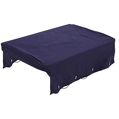 WPL D12 RC Truck Car Canvas Hood Cover Decoration for Railing Fence Tent Frame Shed, Attractive and Durable Decorative Canvas [RC Car] (blue)