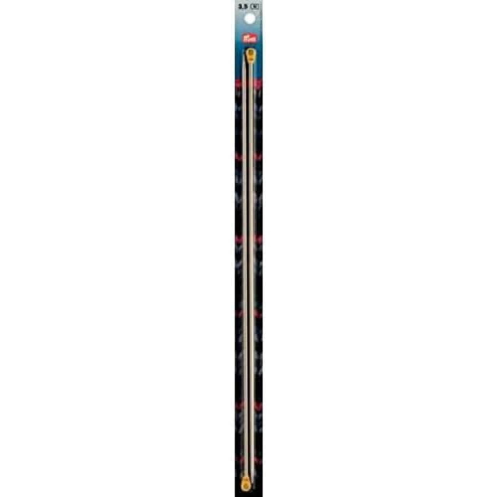 Prym - Prym Aluminium Silver (40cm, 3.50mm) Knitting Needles - 2 Needles