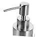 KONTONTY Dispensador Jabón Pared Acero Inoxidable Manual Recargable para Baño Cocina Uso Hotel Resistencia y Ahorro Espacio Imagen de KONTONTY Dispensador Jabón Pared Acero Inoxidable Manual Recargable para Baño Cocina Uso Hotel Resistencia y Ahorro Espacio