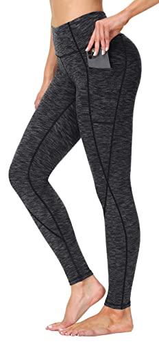 Image of Heathyoga Yoga Pants with Pockets Extra Soft Leggings with Pockets for Women Non See-Through High Waist Workout Leggings