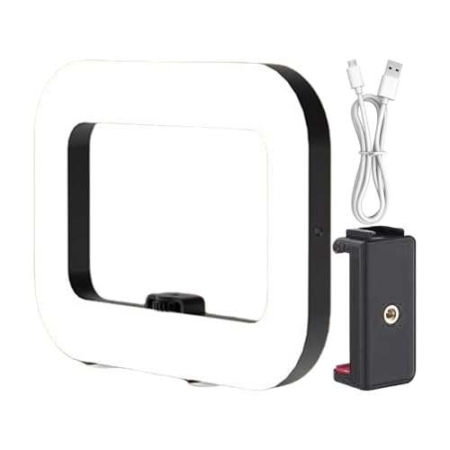 Lampe Anneau pour Téléphone | Stabilisateur Lampe De Remplissage Smartphone - Anneau LED Portable Luminosité Élevée pour Selfies Diffusion en Direct Photographie Produit
