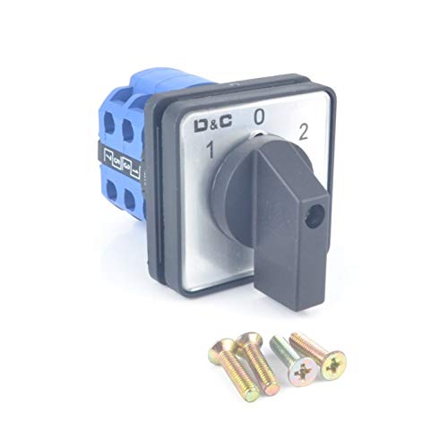 Encodeur rotatif 3 positions inverseur de source triphasé 660V 20A - 6