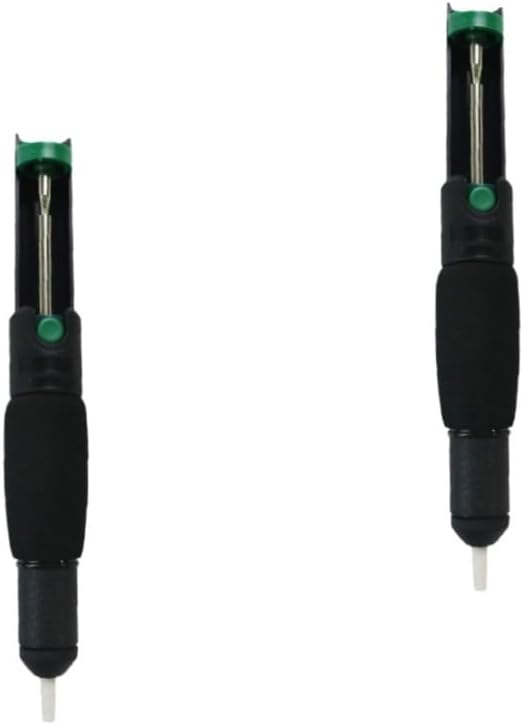 Mobestech 2pcs Double Strong Solder for Efficient Solder Removal Non- Hand Grip for Electronics Repair and Maintenance Soldering Tool