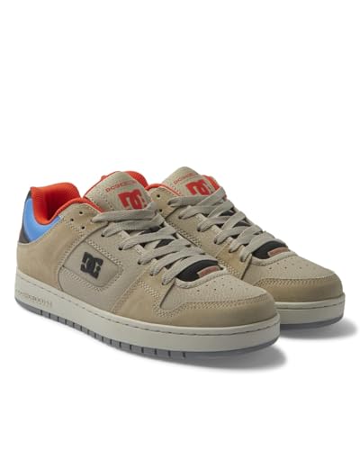DC Shoes Manteca SE - Leather Shoes for Men - Lederschuhe - Männer - 44 - Braun