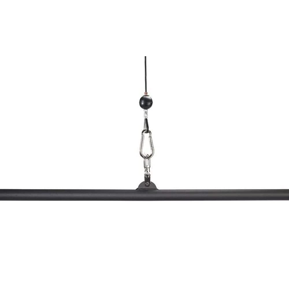 BIRLD 40" Straight Bar LAT Pulldown Bar, Tricep Press Down Bar Cable Machine Attachment With Rubber Handgrip, Long LAT Bar For Gym Workout Fitness