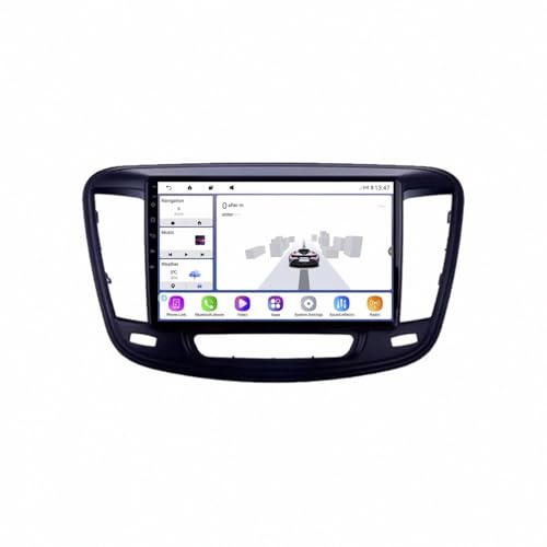 Navegador GPS para Chrysler 200 2015-2019 con CarPlay inalámbrico y pantalla táctil HD