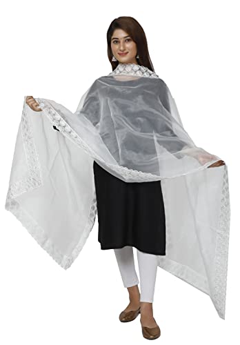 Latest Fancy Designer Elegant Dupatta/Shawl/Wrap For Parties,Indian Weddings, Festivals For Women's & Girls