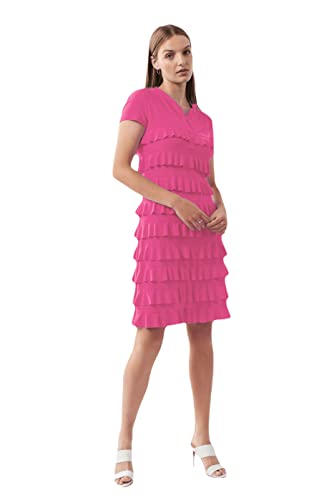 Joseph Ribkoff Dress 211350 | Pink, pink, 18