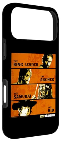 Coque iPhone 17 Pro Max Walking Dead antichoc motif Samurai Archer