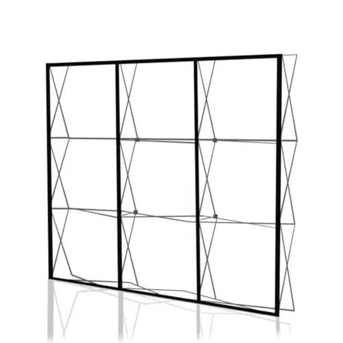 Support de Toile de Fond Portable 3,8x2,3m Pop-up avec Sac