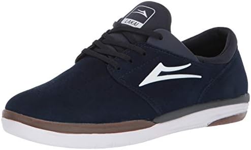 Lakai Footwear Fremont SUEDESize 8 Tennis Shoe, Navy Suede, 8 Standard US Width US