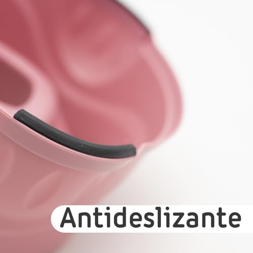 Miniatura 7 de Twinly Foxy - Orinal Bebé 3 En 1 - Orinales Infantiles Con Tapa - Inodoro Wc Niños Con Reductor De Váter Extraíble, Portarrollos Y Vaso Interior Extraíble De Fácil Limpieza Rosa