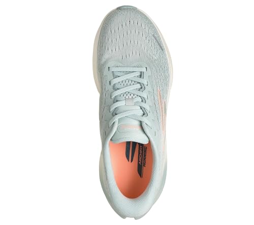 Skechers Aero Spark Performance Chaussures de Course pour Femme – Baskets Basses en Maille Respirante avec Soutien de la voûte Plantaire Garniture Textile écume de mer - vue 10