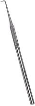 Dental Probe Explorer #90 Made of Stainless Steel Reusable Tool Plaque & Tartar Remover Tooth Pick Angled End Suitable for Professional or Personal Use & Pet Oral Hygiene Care with Knurled Handle