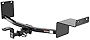CURT 110943 Class 1 Trailer Hitch with Ball Mount, 1-1/4-In Receiver, Fits Select Hyundai Accent, Kia Rio