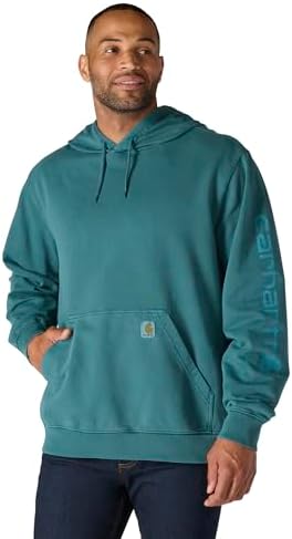 Carhartt Sweat-shirt graphique en tissu éponge teint en tissu éponge de poids mo