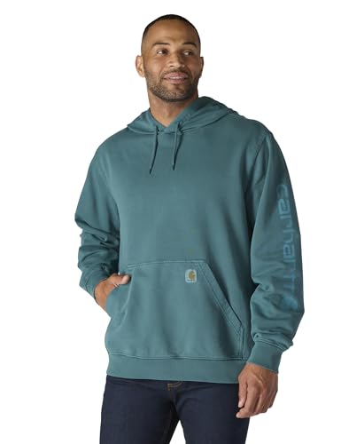 Carhartt Men's Relaxed Fit Midweight Garment Dyed French Terry Graphic Sweatshirt