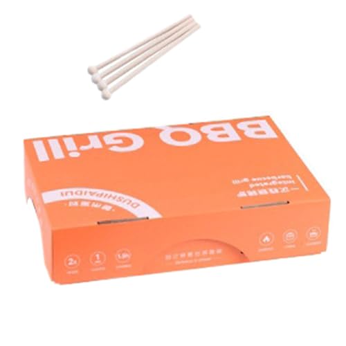 Barbacoa portátil – Barbacoa de carbón plegable para 1 – 3 personas, barbacoa de acero inoxidable para camping, picnic y cocina al aire libre | Compacta y fácil de guardar para carne y