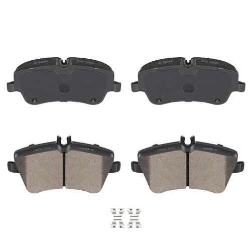 Image of AUTOMUTO D872 Ceramic Brake Pads Kits, Front 4pcs Brake Pads Set fit For Mercedes-Benz C230,C240,C280,C3,C350,CLK3,CLK350,SLK280,SLK300