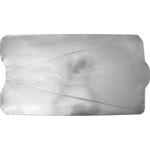 Traeger Drip Tray Liners Size C 5Pack Disposable Aluminum Grill Liners Custom Fit for Traeger Pellet Grills Easy Cleanup Grease & Drip Protection for Outdoor Cooking
