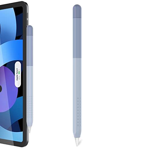 Image of Delidigi for Apple Pencil Pro Case (2024) & Apple Pencil 2nd Generation Sleeve,Soft Silicone Grip Cover,Magnetic Charging Compatible,Double Tap Support,Gradient Color Design