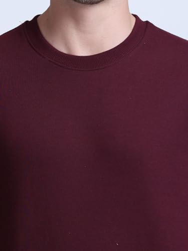 Image of SPUNN Men's Cotton Round Neck Full Sleeves Sweatshirt.