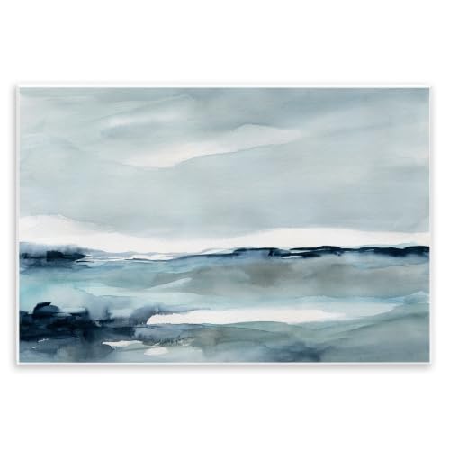 Polar Ocean Abstract Scenery, 10 x 15 Inch Mounted Print on Wall Plaque