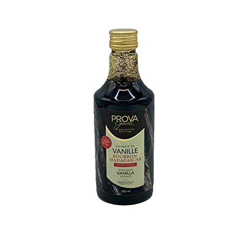 Extracto de vainilla Bourbon de Madagascar con semillas - Prova Gourmet - Botella 250 ml