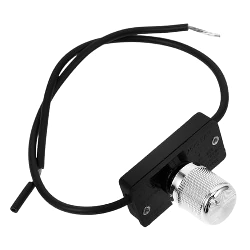 Housoutil Rotary Switch Knob Replacement Brass Control Switch Compatible Hot Water Heater and Juicer Sturdy Replacement Knob for Home