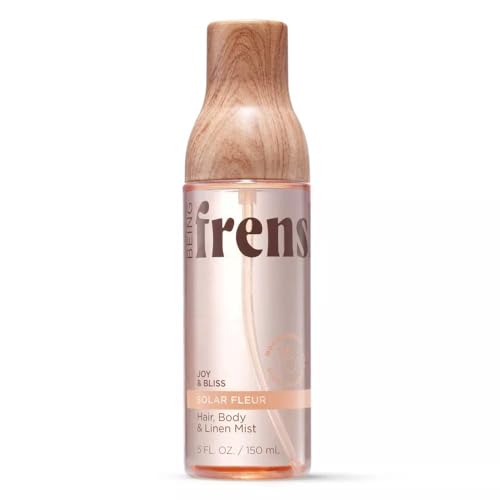 Solar Fleur for Womens Hair Body & Linen Mist Body Spray with Essential Oils - 5 FL OZ (Pack 01)