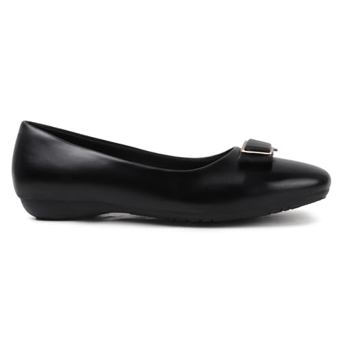 Image of Sukun FBY 091 Women's Bellies Flats Lightweight, Comfortable Slip-On Square Toe Shoes for Office, Casual | Stylish, Durable & Comfy