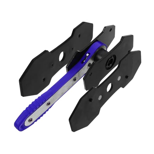 ULTECHNOVO 1 juego de herramientas reguladoras para pistones de freno, herramienta de recuperación Caliper construcción robusta acero diseño con mecanismo de trinquete color azul compatible con varios