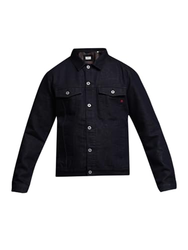 Image of JACK & JONES Men's Cotton Blend Standard Length A-Line Coat