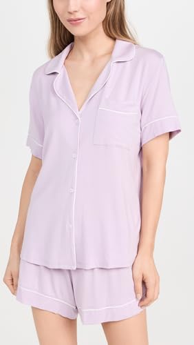 Image of Eberjey Gisele Rib Relaxed Short PJ Set