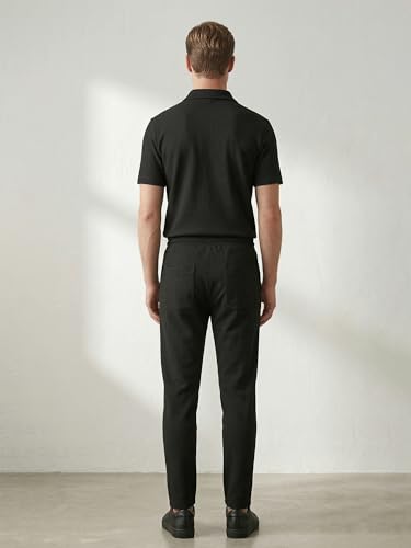 Image of Dollar Men Co-Ord Set | Polyester Trackpants + Polo T-Shirt | Regular Fit, Quick Dry & Breathable | Gym, Casual & Sportswear | Pack of 1