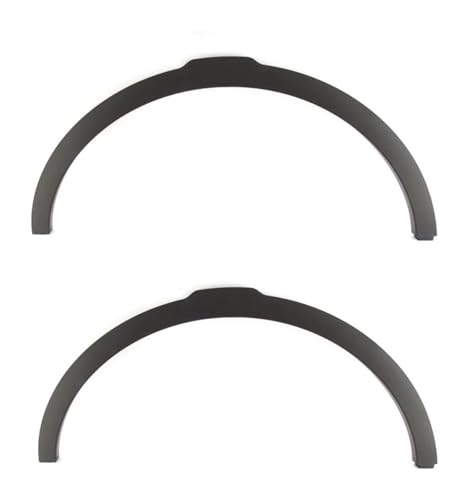 車のホイールアーチ 用 ランド ローバー 用 レンジ ローバー 用 イヴォーク 2012 2013 2014 2015 2016 2017用 カーアイブロウ フロントカーホイールアーチモールディングフェンダー(Pair)