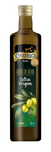Castelo Alimentos Azeite de Oliva Extra Virgem 500ml, Pequeno