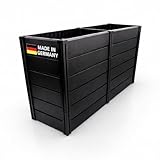 KHW Hochbeet Demeter XXL Schmal | 158×44×92 cm Garten Hochbeet | 588L...