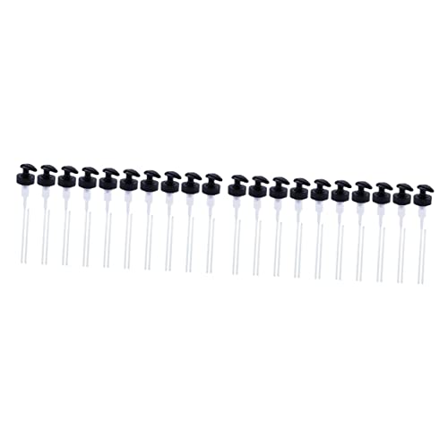 FOMIYES 20 Sets Chef Squeeze Bottle Replacement Modern Sauce Pump Dispenser for Oyster Sauce Pressure Head Oil Extruder Fits High Short Bottles