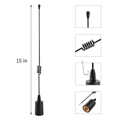 image for Long Range VHF Marine Radio Antenna 156-163MHz Antenna PL259 Connector