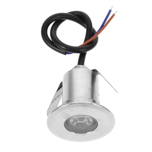 NUOBESTY Éclairage Angle Extérieur Spots Led Encastrés Étanches Pour Escaliers Plateformes Appliques Murales Encastrées Luminaires Pour Marches Projecteurs Ronds Au Sol