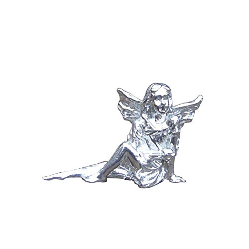 Fee Figur, Kleine Fee, Fee Tilly, Handgegossen von William Sturt, aus Deutsche Zinn (Pewter)