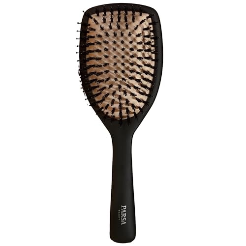 Cepillo para cabello largo Parsa Beauty tratamiento keratina peinado diario rápido