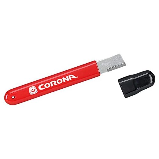 Corona AC 8300, Garden Tool Blade Sharpener, 1-Pack, Red