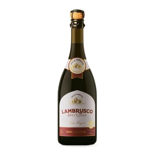 Vinho Frisante Italiano Villa Fabrizia Lambrusco Amabile Tinto Cabernet Sauvignon