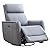 ANJ Power Rocker Recliner Chair with USB Ports, Electric 270° Swivel Glider Recliners, Upholstered Leathaire Rocking Reclining Sofa Nursery Recliner for Living Room, Bedroom from ANJ
