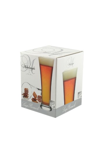 Luigi Bormioli Set of 4 Michelangelo Masterpiece 15.25-Oz. Beer Glasses - Thumbnail 2