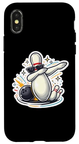 Dabbing �{�E�����O�s�� �r�N�g���[ �_���X �ʔ��� �{�E���[ �t�@�� ���l �y���� �X�}�z�P�[�X iPhone X/XS �p